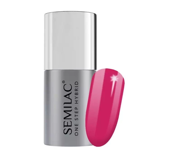 SEMILAC ONE STEP HYBRID ГЕЛЬ-ЛАК UV S680 MAGNETA 5МЛ