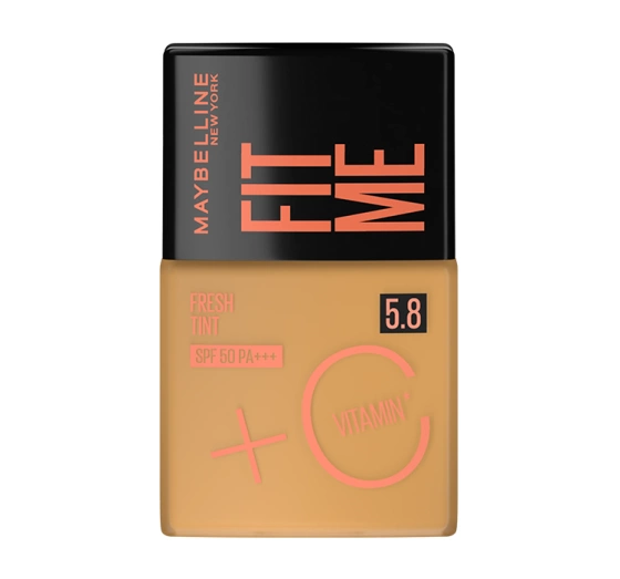 Maybelline Fit Me Fresh Tint тональный крем SPF50 PA+++ 5.8 30 мл