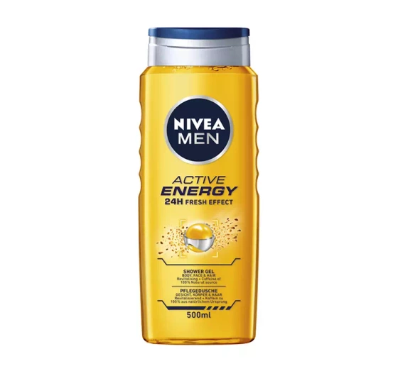 NIVEA MEN NIVEA MEN ACTIVE ENERGY 24 FRESH EFFECT ГЕЛЬ ДЛЯ ДУШУ ДЛЯ ЧОЛОВІКІВ 500МЛ