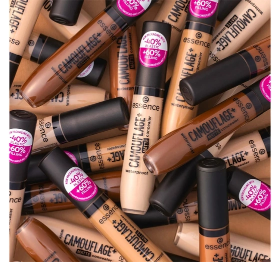 Натисніть на картинку, щоб її збільшити Essence Camouflage+ Matte Waterproof рідкий криючий коректор 180 8 мл