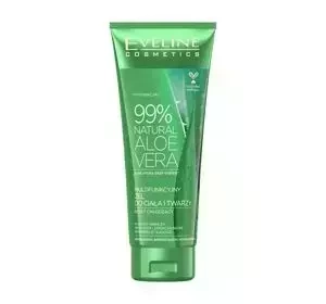 EVELINE 99% ALOE VERA БАГАТОФУНКЦІОНАЛЬНИЙ ГЕЛЬ З АЛОЕ ДЛЯ ОБЛИЧЧЯ І ТІЛА 250МЛ
