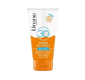 LIRENE KIDS SOLAR SERIES КРЕМ ДЛЯ ОБЛИЧЧЯ ДЛЯ ДІТЕЙ SPF 30 50МЛ
