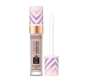 Eveline Cosmetics Liquid Camouflage криючий коректор для обличчя з гіалуроновою кислотою 04 Light Almond 7 мл