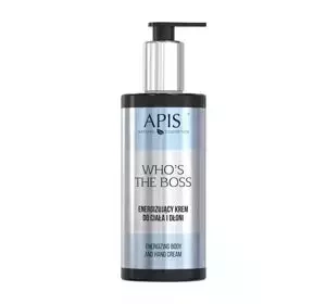 APIS WHO'S THE BOSS ТОНІЗУЮЧИЙ КРЕМ ДЛЯ ТІЛА І РУК 300МЛ
