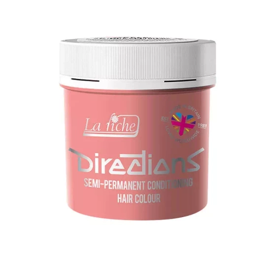 LA RICHE DIRECTIONS НАПІВСТІЙКИЙ ТОНУЮЧИЙ ЗАСІБ ДЛЯ ВОЛОССЯ PASTEL PINK 88МЛ