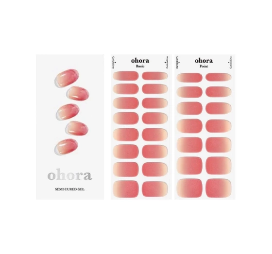 OHORA ГЕЛЕВЫЕ НАКЛЕЙКИ ДЛЯ НОГТЕЙ BASIC NAILS NO. 1
