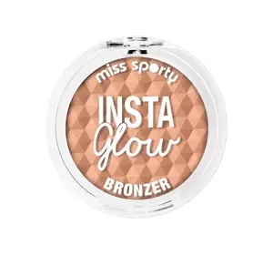 MISS SPORTY INSTA GLOW БРОНЗЕР ДЛЯ ОБЛИЧЧЯ 001 SUNKISSED BLONDE 5Г