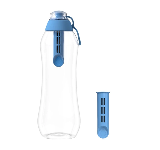 Dafi Soft бутылка для воды 0,7 l голубая + 2 угольных фильтра
