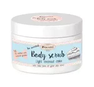 NACOMI BODY SCRUB СКРАБ ДЛЯ ТЕЛА КОКОСОВЫЙ ТОРТ