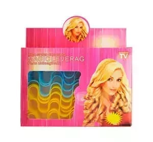 DENI CARTE MAGIC LEVERAG НАБІР ПАПІЛЬЙОТОК ДЛЯ ВОЛОССЯ FALE 12 ШТУК + ГАЧОК