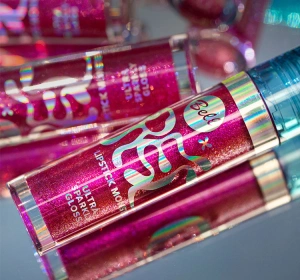 Bell x Red Lipstick Monster Ultra Sparkly Gloss блеск для губ с блестками 03 Fiery  4 г