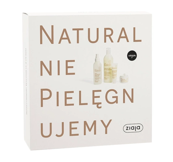 ZIAJA NATURAL CARE НАБОР ДЛЯ УХОДА КРЕМ + СЫВОРОТКА + ГЕЛЬ + ТОНИК