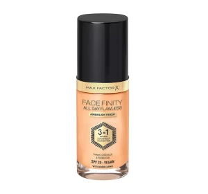 MAX FACTOR FACEFINITY ALL DAY FLAWLESS 3IN1 ВЕГАНСКОЕ ТОНАЛЬНОЕ СРЕДСТВО W70 WARM SAND 30МЛ
