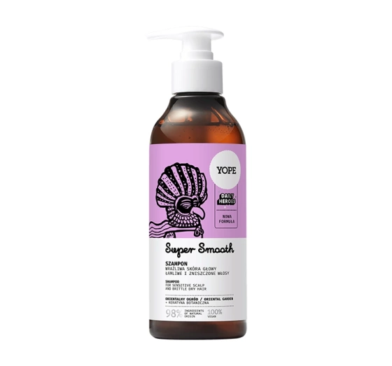 YOPE НАТУРАЛЬНИЙ ШАМПУНЬ СХІДНИЙ САД 300МЛ