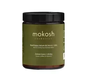 MOKOSH COSMETICS УВЛАЖНЯЮЩИЙ БАЛЬЗАМ ДЛЯ ЛИЦА И ТЕЛА ЗЕЛЕНЫЙ КОФЕ И ТАБАК 180МЛ