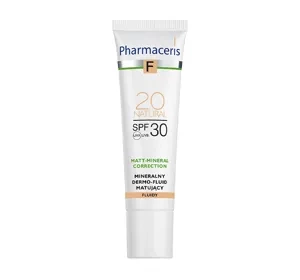 Pharmaceris F Matt Mineral Correction SPF30 минеральный матирующий флюид 20 natural 30мл