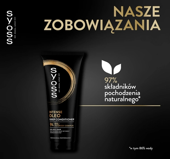 SYOSS OLEO INTENSE ИНТЕНСИВНЫЙ КОНДИЦИОНЕР ДЛЯ СУХИХ И ТОНКИХ ВОЛОС 250МЛ