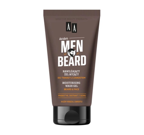 AA MEN BEARD ГЕЛЬ ДЛЯ УМЫВАНИЯ ЛИЦА С БОРОДОЙ 150МЛ