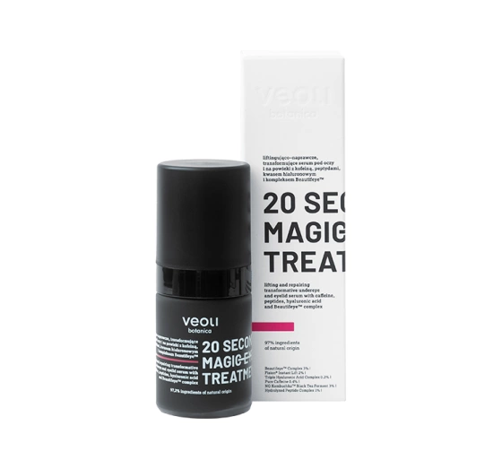 VEOLI BOTANICA 20 SECONDS MAGIC EYE TREATMENT СИРОВАТКА ПІД ОЧІ І НА ПОВІКИ 15МЛ