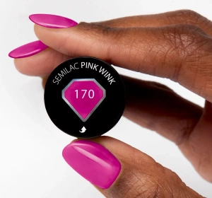 SEMILAC ГІБРИДНИЙ ЛАК УФ PINK WINK 170