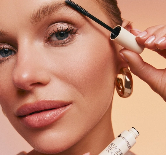 Bell HYPOAllergenic x Peachee Touch гіпоалергенний прозорий гель для брів 6 г