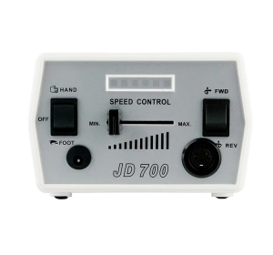 ПРОФЕСІЙНИЙ ФРЕЗЕР ДЛЯ НІГТІВ JD700 40W БІЛО-ЗОЛОТИЙ