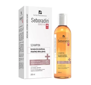 SEBORADIN SENSITIVE ШАМПУНЬ - ДОГЛЯД ЗА ЧУТЛИВОЮ, АТОПІЧНОЮ ШКІРОЮ ГОЛОВИ 200МЛ