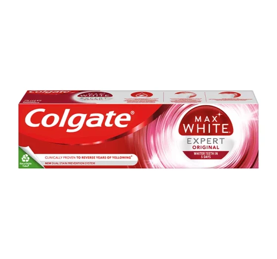 COLGATE MAX WHITE EXPERT ORIGINAL ЗУБНА ПАСТА 75МЛ