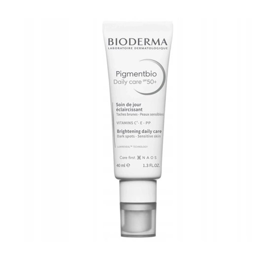 Bioderma Pigmentbio Daily Care освітлюючий крем на день SPF50+ проти пігментних плям 40 мл