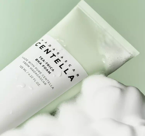 SKIN1004 TEA-TRICA BHA FOAM ПІНКА ДЛЯ ВМИВАННЯ ОБЛИЧЧЯ 125МЛ
