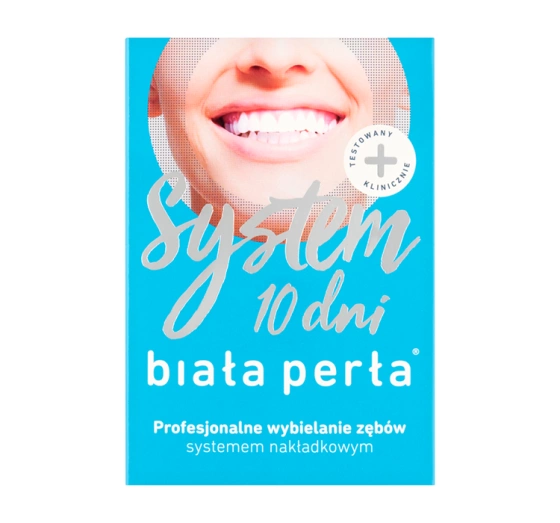 BIAŁA PERŁA SYSTEM 10 ДНІВ ВІДБІЛЮВАННЯ НАКЛАДНОЮ СИСТЕМОЮ