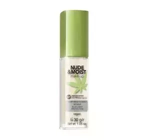 BELL HYPOALLERGENIC NUDE&MOIST MAKE-UP FLUID ЗВОЛОЖУВАЛЬНИЙ ТОНАЛЬНИЙ ЗАСІБ 02 BEIGE 30Г