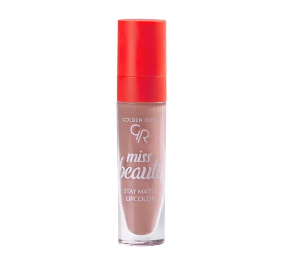 GOLDEN ROSE MISS BEAUTY МАТОВАЯ ПОМАДА ДЛЯ ГУБ 01 BLUSH NUDE  5,5МЛ