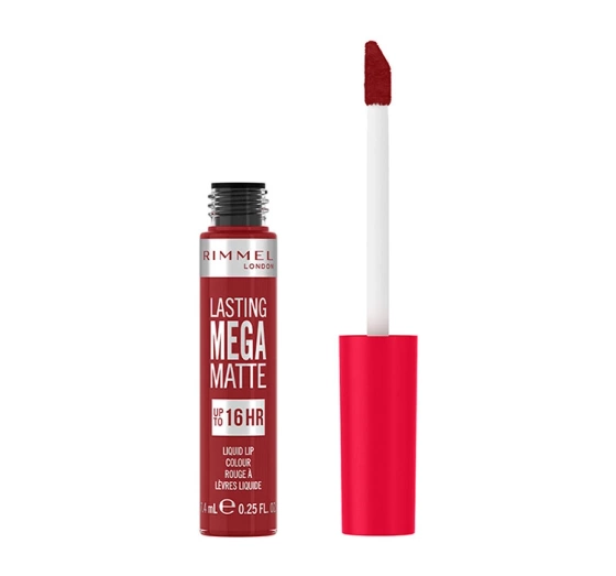 RIMMEL LASTING MEGA MATTE МАТОВА ПОМАДА 930 RUBY PASSION 7,4МЛ