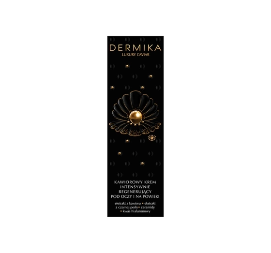 Dermika Luxury Caviar интенсивно восстанавливающий крем для глаз и век Caviar 15 мл