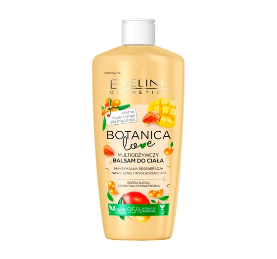 EVELINE BOTANICA LOVE МУЛЬТИЖИВИЛЬНИЙ БАЛЬЗАМ ДЛЯ ТІЛА 350МЛ
