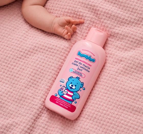 BAMBINO ГЕЛЬ ДЛЯ МИТТЯ ТІЛА ТА ВОЛОССЯ 2В1 400МЛ