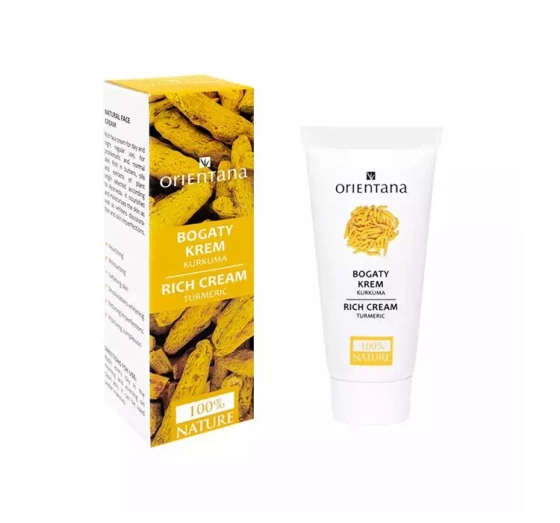 ORIENTANA ОБОГАЩЕННЫЙ КРЕМ ДЛЯ ЛИЦА С КУРКУМОЙ 30Г