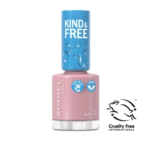 RIMMEL KIND & FREE ВЕГАНСЬКИЙ ЛАК ДЛЯ НІГТІВ 154 MILKY BARE 8МЛ