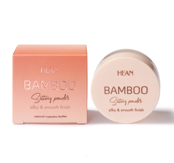 HEAN BAMBOO БАМБУКОВА ПУДРА ДЛЯ ФІКСАЦІЇ МАКІЯЖУ З НАТУРАЛЬНИМ МАСЛОМ CUPUACU 8Г