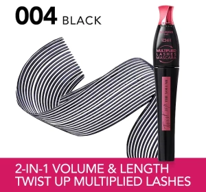 BOURJOIS TWIST UP THE VOLUME 24HR ТУШ ДЛЯ ВІЙ 23 BLACK 8МЛ