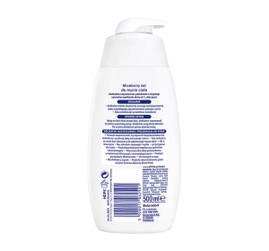 NIVEA BABY МИЦЕЛЛЯРНЫЙ ГЕЛЬ ДЛЯ МЫТЬЯ ТЕЛА С ПЕРВОГО ДНЯ ЖИЗНИ 500МЛ