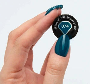 SEMILAC ГЕЛЬ-ЛАК UV PRUSSIAN BLUE 074