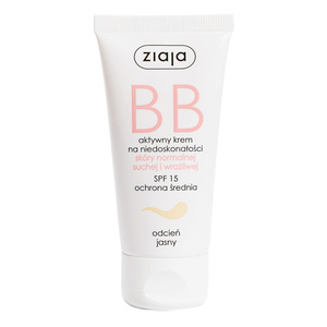 ZIAJA BB КРЕМ ДЛЯ НОРМАЛЬНОЙ СУХОЙ КОЖИ СВЕТЛЫЙ