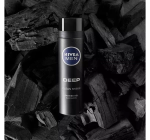 NIVEA MEN DEEP ГЕЛЬ ДЛЯ БРИТЬЯ С УГЛЕМ 200МЛ