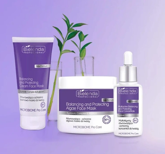 BIELENDA PROFESSIONAL MICROBIOME PRO CARE МУЛЬТИАКТИВНЫЙ КОНЦЕНТРАТ ДЛЯ ЛИЦА 30МЛ