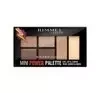 RIMMEL MINI POWER МНОГОФУНКЦИОНАЛЬНАЯ ПАЛЕТКА ДЛЯ ГЛАЗ, ГУБ И ЩЕК 001 FEARLESS 6,8Г