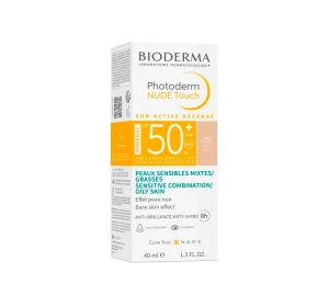Bioderma Photoderm Nude Touch Mineral мінеральний тональний засіб SPF50+ з ефектом Very Light 40 мл