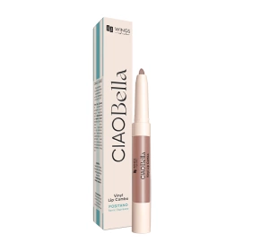 AA CIAO Bella Vinyl Lip Combo карандаш и блеск для губ 2в1 02 Mokka Obsession Mix 0,85г + 4г