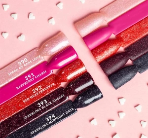 SEMILAC ГЕЛЬ-ЛАК LOVE IS IN THE NAILS 394 SPARKLING MIDNIGHT DATE 7МЛ